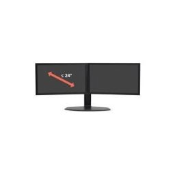 Ergotron Neo-Flex Dual LCD Monitor Lift Stand - pied
