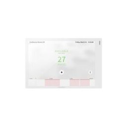 Crestron Room Scheduling Touch Screen TSS-770-W-S-LB KIT - gestionnaire de salle - Bluetooth, 802.11a/b/g/n/ac - blanc lisse