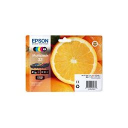 Epson 33 Multipack - pack de 5 - noir, jaune, cyan, magenta, photo noire - original - cartouche d'encre