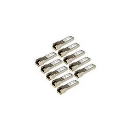 StarTech.com Paquet de 10 modules de transceiver SFP Gigabit RJ45 en cuivre - Compatible HP J8177C - 1000Base-T - Mini-GBIC - module transmetteur SFP (mini-GBIC) - 1GbE