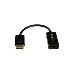 StarTech.com Adaptateur audio / video DisplayPort 1.2 vers HDMI - Convertisseur actif DP vers HDMI - M/F - 4K 30 Hz - Noir - convertisseur video
