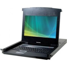 Dexlan CONSOLE LCD 18,5 1080P FULL HD 4P KVM VGA/USB +Cable