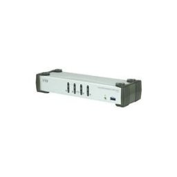 Aten CS1914 KVMP Switch - commutateur ecran-clavier-souris/audio/USB - 4 ports