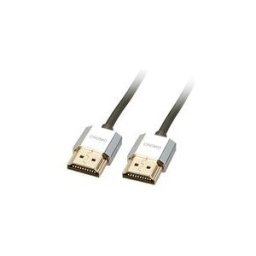 Lindy CROMO Slim High Speed HDMI Cable with Ethernet - cable HDMI avec Ethernet - 50 cm