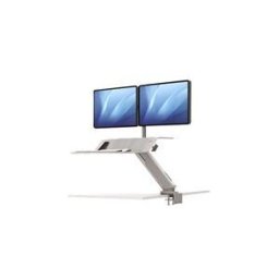 Fellowes Lotus RT kit de montage - pour 2 ecrans LCD / clavier / souris - blanc