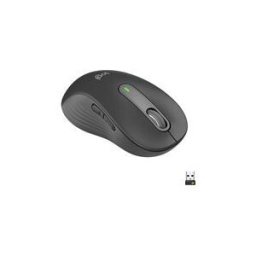 Logitech Signature M650 L LEFT - souris - grande taille - Bluetooth, 2.4 GHz - graphite