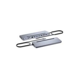 i-Tec 11-in-1 - station d'accueil - USB-C / USB4 / Thunderbolt 3 / Thunderbolt 4 - 11-slot - HDMI, 2 x DP - 1GbE