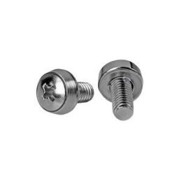 StarTech.com 12-24 Server Rack Screws - 50 pack - Nickel-plated - vis de rack
