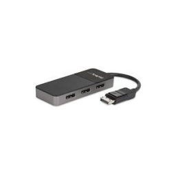 StarTech.com Hub MST Adaptateur Multi-ecrans - Repartiteur de Transport Video Multi-stream/vers 3 Moniteurs/3 Ports d'affichage Windows DP vers DP 1.4 4k pour PC (MST14DP123DP) - repartiteur video/audio - 3 ports