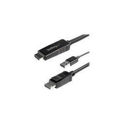 StarTech.com 3m HDMI to DisplayPort Adapter Cable with USB Power - 4K 30Hz Active HDMI to DP 1.2 Converter (HD2DPMM3M) - cable video - DisplayPort / HDMI - 3 m