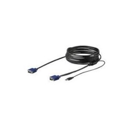 StarTech.com 15 ft. (4.6 m) USB KVM Cable for StarTech.com Rackmount Consoles - VGA and USB KVM Console Cable (RKCONSUV15) - cable video / USB - 4.6 m