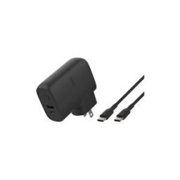 Belkin BOOST CHARGE banque d'alimentation/adaptateur secteur - USB, 24 pin USB-C - 25 Watt