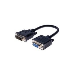 MCAD exertis Connect - adaptateur video - DVI-I pour HD-15 (VGA) - 15 cm