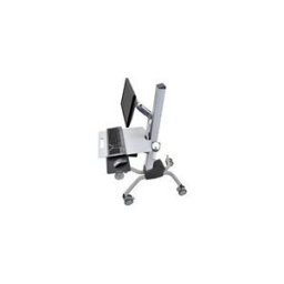 Ergotron Neo-Flex chariot - Levee a force constante - pour ecran LCD/clavier/souris/lecteur de codes a barres/processeur - bicolore gris