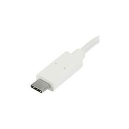 StarTech.com Hub USB C - 4 ports - USB 3.0 - Blanc - USB-C vers 1x USB-C 3x USB-A - Alimente - Concentrateur USB Type-C - Hub multiport - concentrateur (hub) - 4 ports