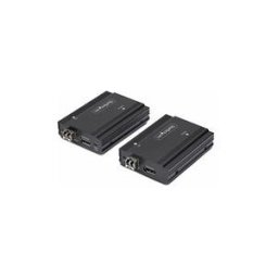 StarTech.com DisplayPort KVM Console Extender Over Fiber Optic, 4K 60Hz - Rallonge video/audio/USB - DisplayPort - Conformite TAA