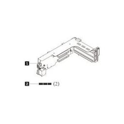 IBM ThinkSystem 2U x16/x8/x8 PCIe G4 Riser 1/2 Kit - carte fille