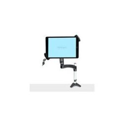StarTech.com VESA Mount Adapter for Tablets 7.9 to 12.5in - Up to 2kg (4.4lb) - 75x75/100x100 VESA Patterns - Universal Anti-Theft Tablet VESA Mount Clamp - Secure Tablet Mount - Black kit de montage - pour tablette - noir