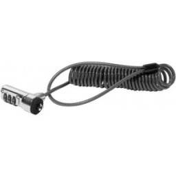 Dacomex Antivol PC portable a code et cable spirale extensible 1,8M