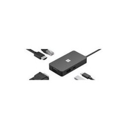 Microsoft USB-C Travel Hub - station d'accueil - USB-C - VGA, HDMI - 1GbE