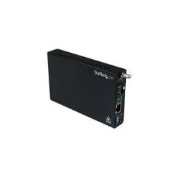 StarTech.com Convertisseur RJ45 Gigabit Ethernet sur Fibre Optique avec SFP Ouvert - 1000Mbps MonoMode/MultiMode - convertisseur de media a fibre optique - 100Mb LAN, 1GbE