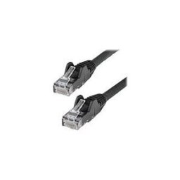 StarTech.com Cable Ethernet CAT6 7m - LSZH (Low Smoke Zero Halogen) - Cordon RJ45 UTP Anti-accrochage 10 GbE LAN - Cable Reseau Internet 650MHz 100W PoE - Noir - Snagless - 24AWG (N6LPATCH7MBK) - cordon de raccordement - 7 m - noir