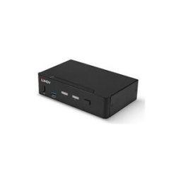 Lindy - commutateur ecran-clavier-souris/audio/USB - 2 ports