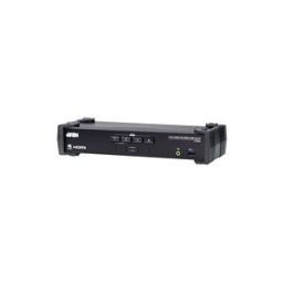 Aten CS1824 KVMP Switch - commutateur ecran-clavier-souris/audio/USB - 4 ports