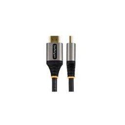 StarTech.com Cable HDMI 2.1 8K - 5m - Cable HDMI Certifie Ultra High Speed 48Gbps - 8K 60Hz/4K 120Hz HDR10+ eARC - Cable Ultra HD 8K HDMI - ecran/TV/Affichage - Gaine Flexible TPE (HDMM21V5M) - cable HDMI avec Ethernet - 5 m
