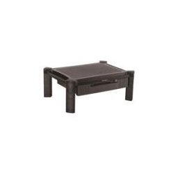 StarTech.com Rehausseur d'ecran PC avec tiroir - Hauteur reglable - Rehausseur moniteur - Support pour ecran jusqu'a 32 et 10 kg pied - pour moniteur - noir