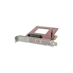 StarTech.com Adaptateur PCIe U.2 - PCI Express 3.0 x4 - Pour SSD U.2 NVMe de 2,5 - Convertisseur SFF-8639 vers PCIe - SSD PCIe - adaptateur d'interface - Ultra M.2 Card - PCIe 3.0 x4