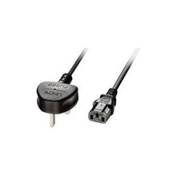 Lindy - cable d'alimentation - BS 1363A pour power IEC 60320 C13 - 3 m