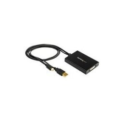 StarTech.com Adaptateur Mini DisplayPort vers DVI Dual-Link alimente par USB - Compatible Windows et Mac - Noir (MDP2DVID2) - convertisseur video - noir