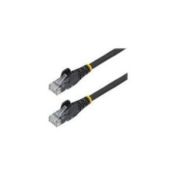 StarTech.com Cable Ethernet CAT6 3m - LSZH (Low Smoke Zero Halogen) - Cordon RJ45 UTP Anti-accrochage 10 GbE LAN - Cable Reseau Internet 650MHz 100W PoE - Noir - Snagless - 24AWG (N6LPATCH3MBK) - cordon de raccordement - 3 m - noir
