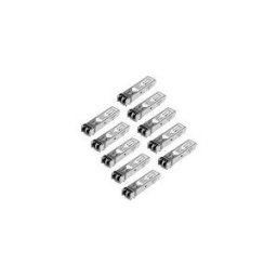 StarTech.com Paquet de 10 modules de transceiver SFP a fibre optique Gigabit - Compatible HP J4858C - Multimode LC avec DDM - 550 m - module transmetteur SFP (mini-GBIC) - 1GbE