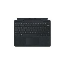Microsoft Clavier Signature pour Surface Pro - clavier - avec pave tactile, accelerometre, plateau de rangement et de chargement du Surface Slim Pen 2 - QWERTZ - Allemand - noir - avec Slim Pen 2 Peripherique d'entree