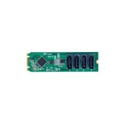 StarTech.com 4-Port M.2 to SATA Adapter Card, M.2 PCIe 3.0 to SATA HDD/SSD Expansion Card, ASM1064 Chipset, M.2 NVMe to 4x HDD/SSD for Windows/macOS/Linux - adaptateur d'interface - SATA - M.2 Card