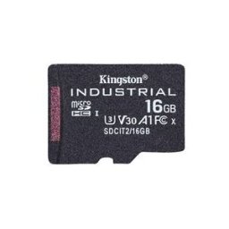 Kingston Industrial - carte memoire flash - 16 Go - microSDHC UHS-I