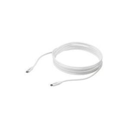 StarTech.com Cable USB-C vers USB-C avec Power Delivery 5A de 4 m - Cordon USB 2.0 Type-C certifie USB-IF - Blanc - Cable USB de type-C - 24 pin USB-C pour 24 pin USB-C - 4 m