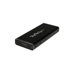 StarTech.com BoÃ®tier disque dur - USB 3.1 (10 Gb/s) - Pour SSD SATA M.2 NGFF - BoÃ®tier SSD M.2 avec cable USB-C - Aluminium - boitier externe - SATA 6Gb/s - USB 3.1 (Gen 2)
