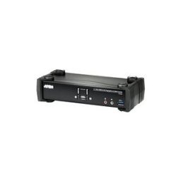 Aten CS1922 KVMP Switch - commutateur ecran-clavier-souris/audio/USB - 2 ports