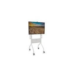 Chief Voyager Height Adjustable AV TV Cart - For LCD Displays 50-70 - White chariot - pour ecran plat/systeme de videoconference - blanc