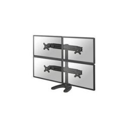 Neomounts FPMA-D700DD4 pied - pleine action - pour 4 ecrans LCD - noir
