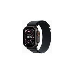 Apple Watch Ultra 3 - titane noir - Oui montre intelligente avec Boucle Alpine - noir - 64 Go