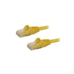 StarTech.com Cable reseau Cat6 UTP sans crochet - 5 m Jaune - Cordon Ethernet RJ45 anti-accroc - Cable patch - cable reseau - 5 m - jaune