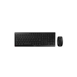 CHERRY STREAM DESKTOP - ensemble clavier et souris - Francais - noir