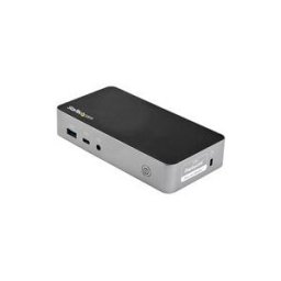 StarTech.com Station d'accueil USB Type-C a double affichage HDMI avec 60W Power Delivery - Pour Mac et Windows - 1C et 3A (DK30CHHPDEU) - station d'accueil - USB-C 3.1 - 2 x HDMI - 1GbE