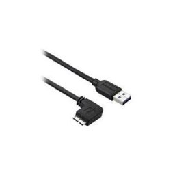 StarTech.com Cable Micro USB 3.0 slim - Cordon USB-A vers Micro-B a angle gauche de 2 m - USB 3.1 Gen 1 (5 Gb/s) - M/M - cable USB - Micro-USB de type B pour USB type A - 2 m