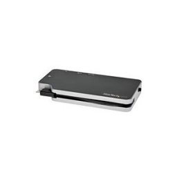 StarTech.com USB C Multiport Adapter, USB-C to 4K HDMI or VGA Display/Video/Monitor with 100W Power Delivery Pass-through, 10Gbps USB Hub, MicroSD, Ethernet, USB 3.1 Gen 2 Type-C Mini Dock - Works w/ Thunderbolt 3 (CDP2HVGUASPD) - station d'accueil - USB-