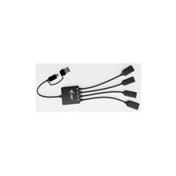 i-Tec - concentrateur (hub) - cable USB-C/USB-A - 4 ports
